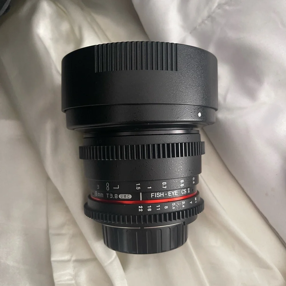 Nikon D3200 with multiple lenses, tons of attachments and comes with accessories